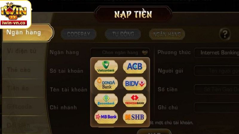 Nạp Tiền Iwin - Cách Thức Quy Trình Nhanh Chóng, An Toàn 2 Những ưu điểm nổi trội khi thực hiện nạp tiền Iwin thành công