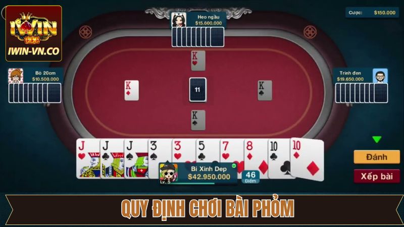Bài Phỏm - Trải Nghiệm Game Bài Được Yêu Thích Số 1 Tại Iwin 3 Khám phá luật chơi và cách quy đổi điểm