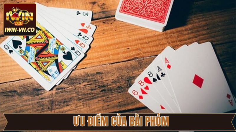 Bài Phỏm - Trải Nghiệm Game Bài Được Yêu Thích Số 1 Tại Iwin 4 Bài Phỏm sở hữu những ưu điểm vượt trội